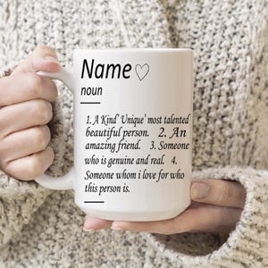 Personalized Mug, Custom Mug, Mugs Personalized, Customized Mug, Custom Coffee Mug, Name Definition Mug, Personalized Coffee Cup
