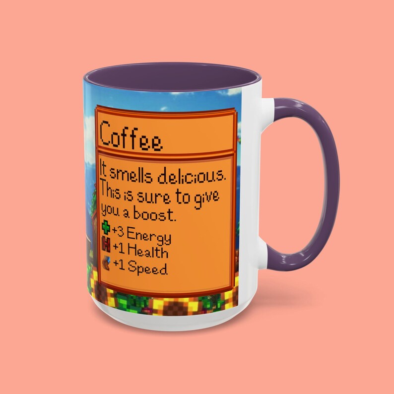 Stardew Valley Mug | Gamer Coffee Cup | Gamer Mug | Coffee Mug