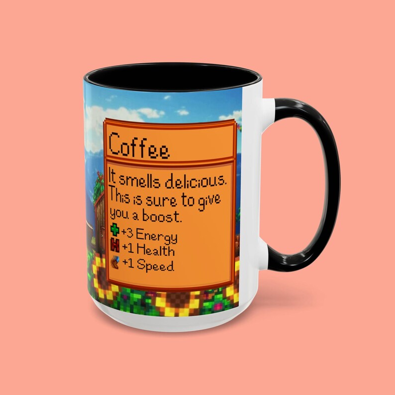 Stardew Valley Mug | Gamer Coffee Cup | Gamer Mug | Coffee Mug