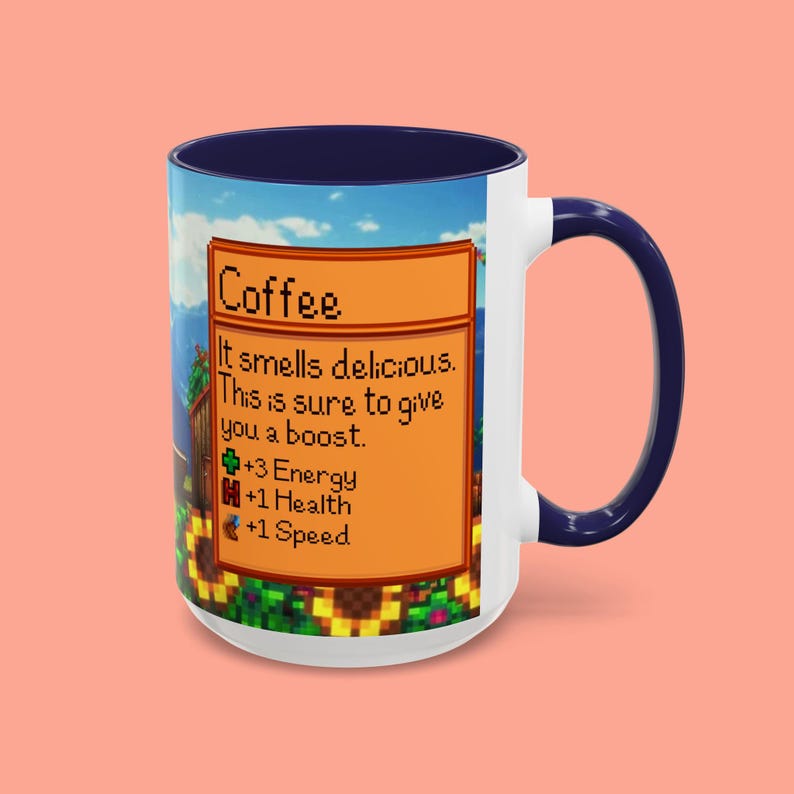 Stardew Valley Mug | Gamer Coffee Cup | Gamer Mug | Coffee Mug