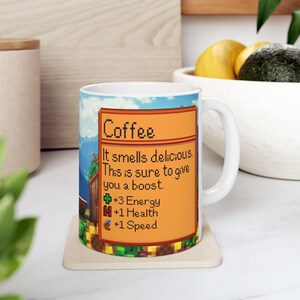 Stardew Valley Mug | Gamer Coffee Cup | Gamer Mug | Coffee Mug