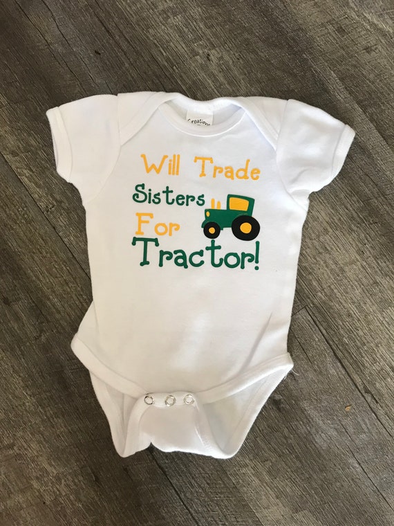 tractor onesie