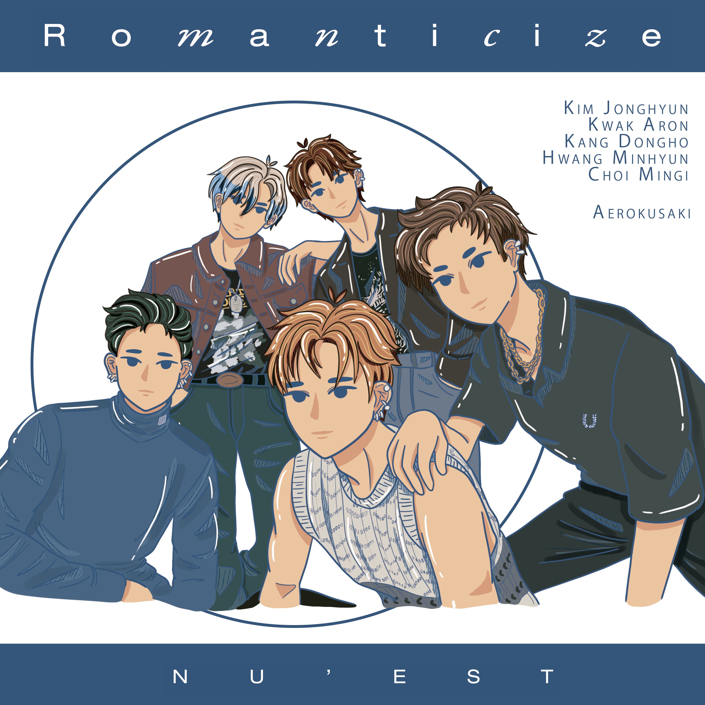 NU'EST ミニョン　Romanticize セット　トレカ　コンプリート NU'EST ミニョン Romanticize セット トレカ コンプリート NU