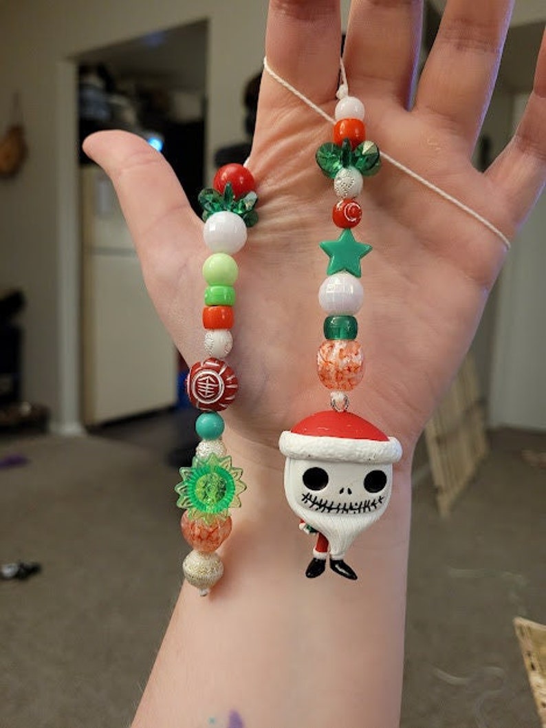 Funko Pop Custom Bookmark Santa Jack image 1
