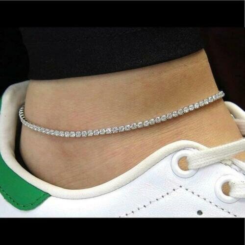 Platinum anklets shop for womens