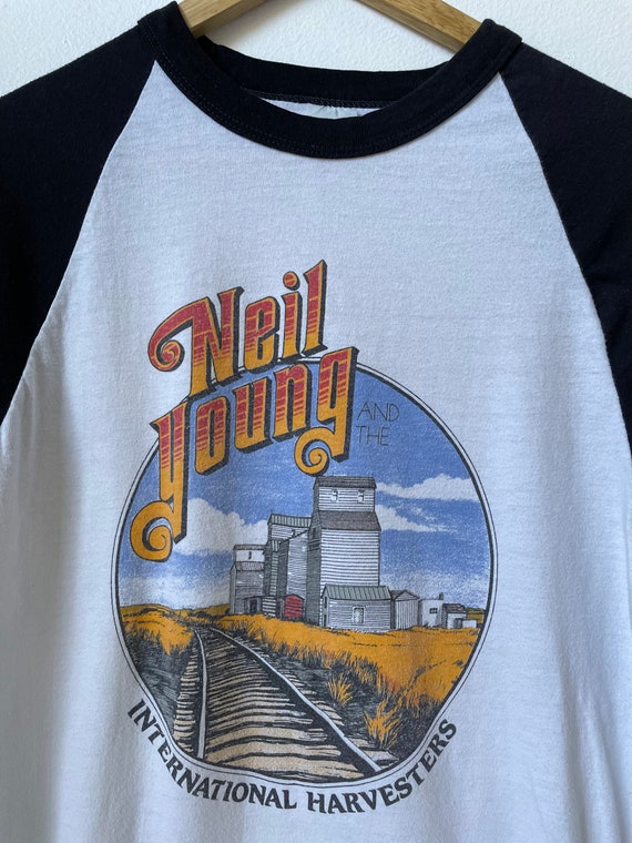vintage 1985 neil young international harvesters tour… Gem