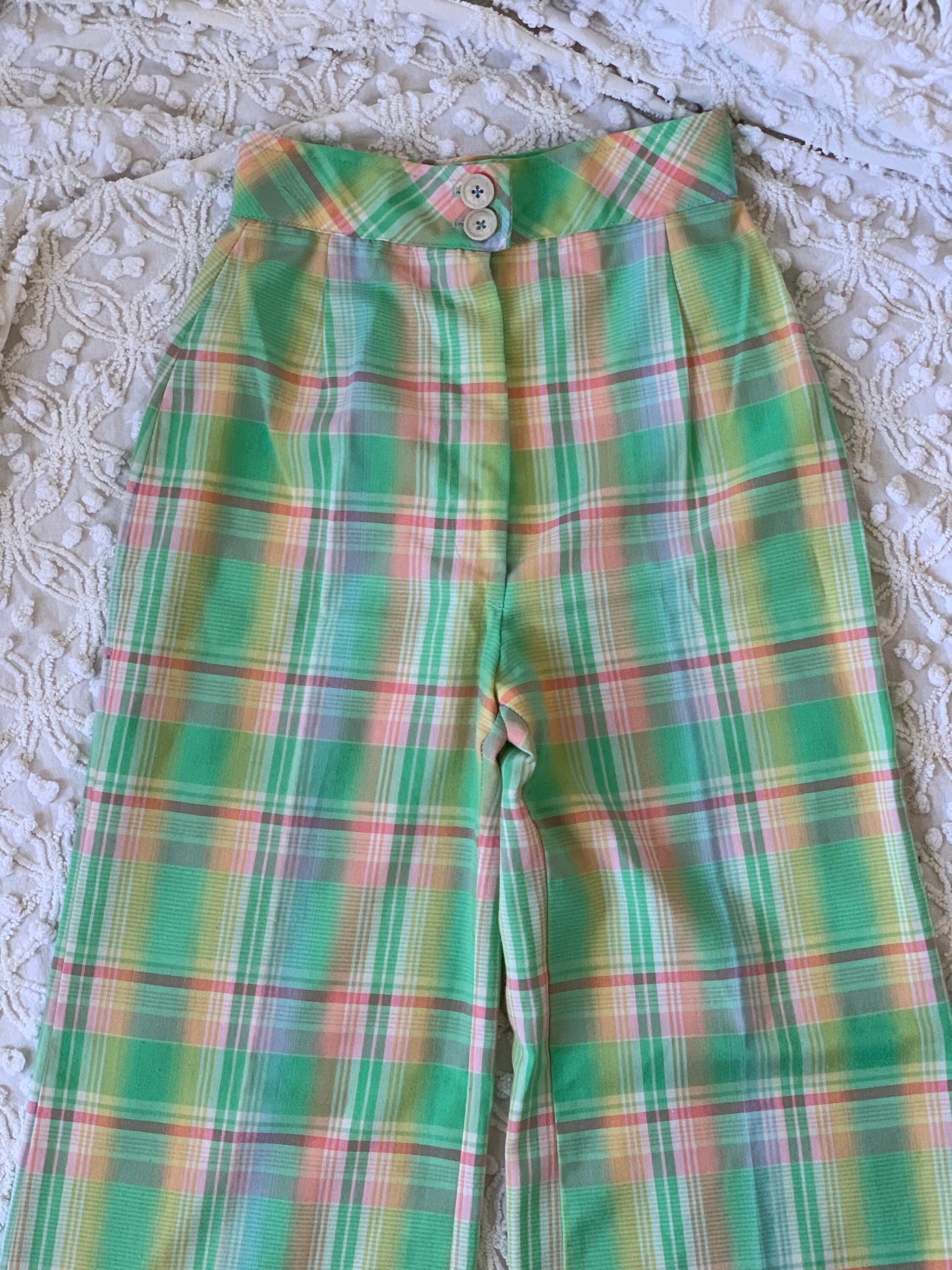 hippy flared trousers