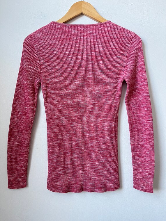 vintage Tricots St Raphael ribbed knit crewneck s… - image 8