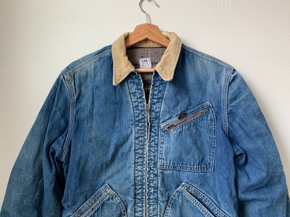 Vintage 50s 60s Lee 191-LB Jean Jacket 
