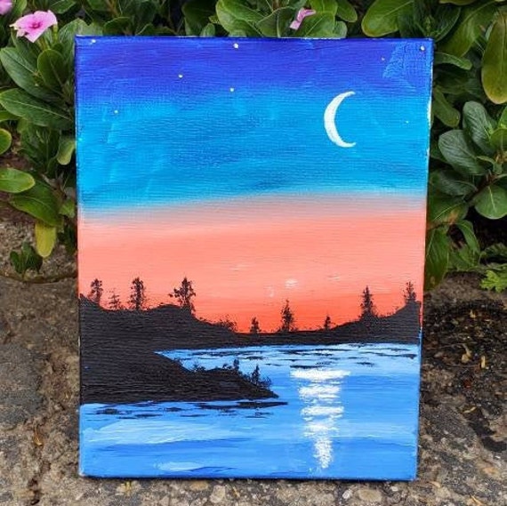 “River of Dreams” Acrylic Painting on 16x20 Canvas