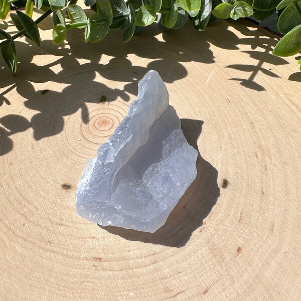 Awesome Blue Chalcedony Raw Specimen *Optimism *Joy *Calming *Communication *Stress Relief