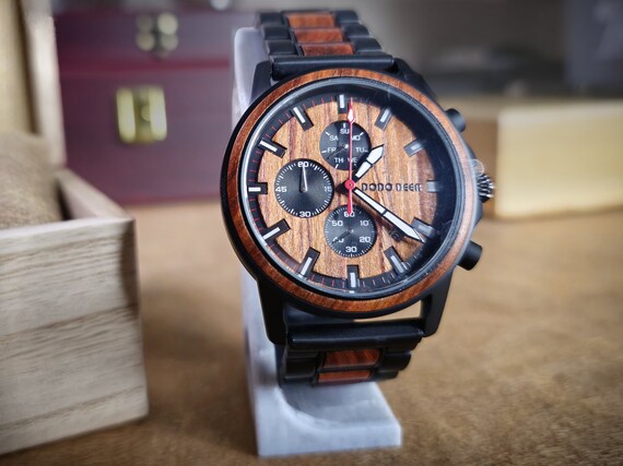 Wood Dial Watch Rolex Day-Date Wood Dial 18038 - Main Image