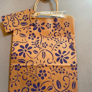 Pretty Gift Bag Size H27cm W21cm