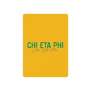 Copia del set di carte da gioco da poker - Chi Eta Phi, elegante asso di picche, perfetto per una serata di gioco, regalo per giocatori, mazzo da collezione unico