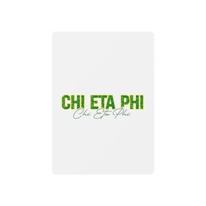 Juego de cartas de póker: Chi Eta Phi, elegante as de espadas, perfecto para una noche de juegos, regalo para gamers, baraja coleccionable única.