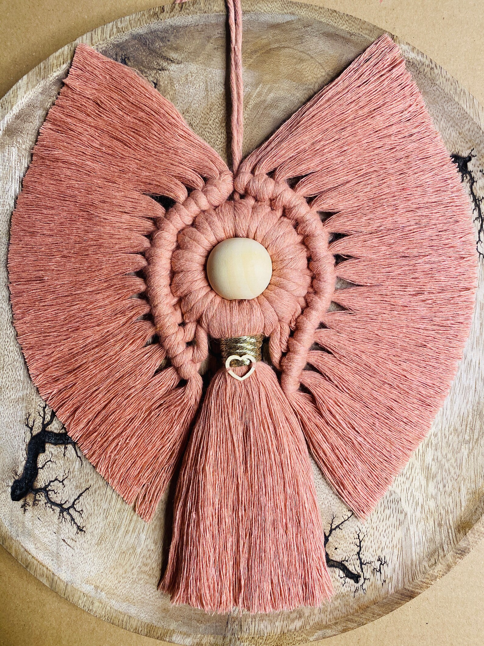 Makramee Engel DIY Anleitung Tutorial Deko Schutzengel | Etsy