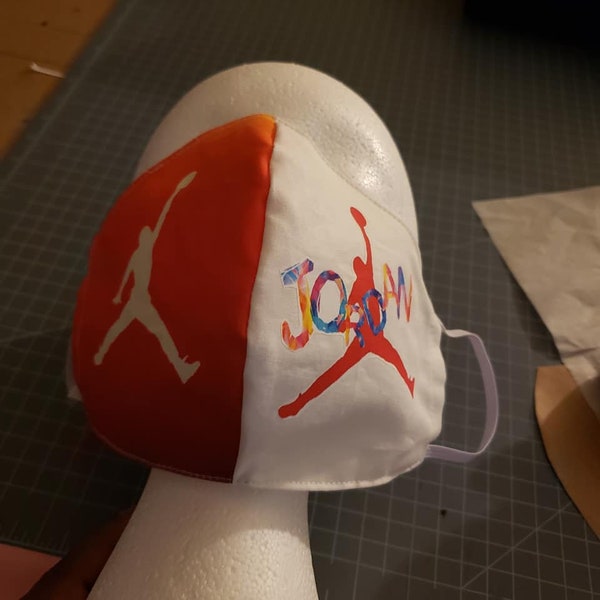 Jordan Face Mask Etsy