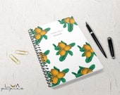 Custom Notebook Journal Lemon Cover