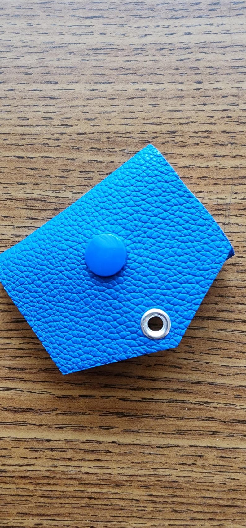 Blue Vinyl Collection - Mini Sticky Note Holder W/ Badge Reel - Etsy