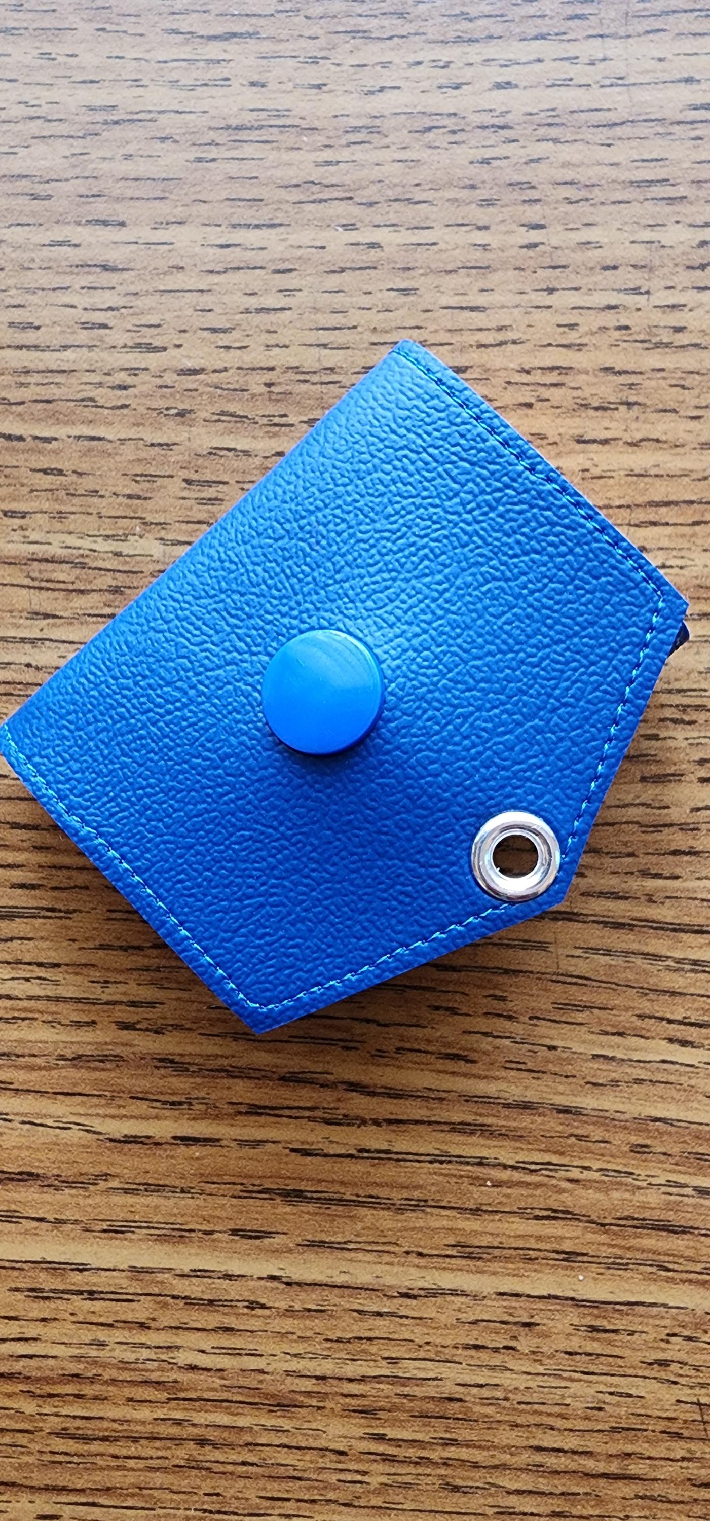 Blue Vinyl Collection - Mini Sticky Note Holder W/ Badge Reel - Etsy