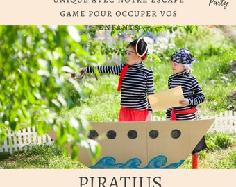 Escape game for wedding – The Piratius – game for children
