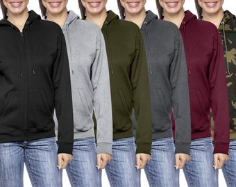 Woman’s 2-Pack Fleece-Lined Full-Zip Hoodie