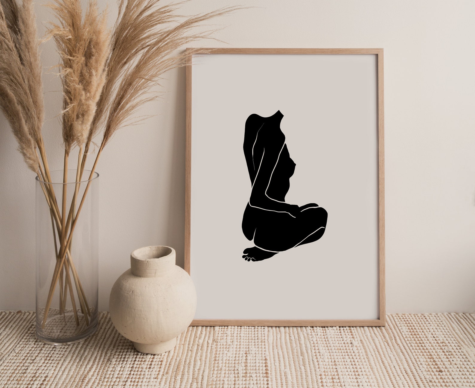 Set of 8 Gallery Wall Minimalist Wall Art Prints Bedroom | Etsy
