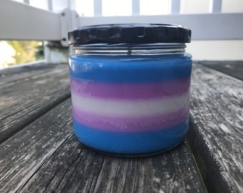 Transgender Pride Candle