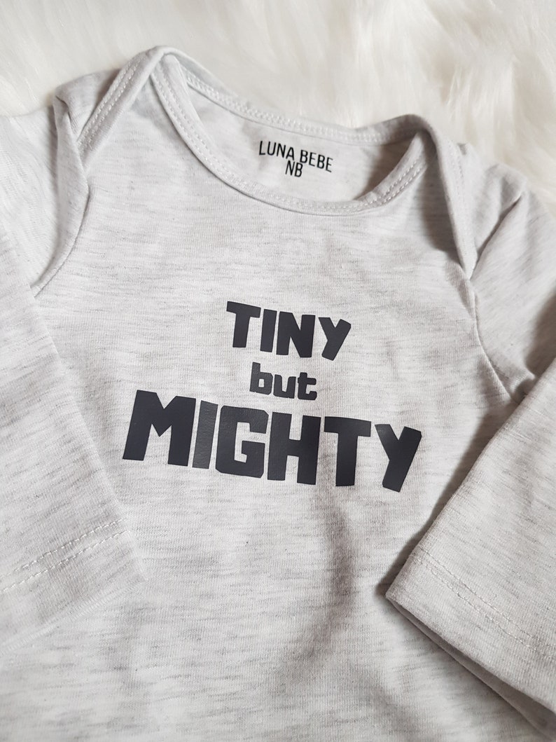 Baby Survivor Coming Home Outfit Newborn Baby Outfit Baby Shower Gift Tiny But Mighty Bodysuit Long Sleeve Bodysuit