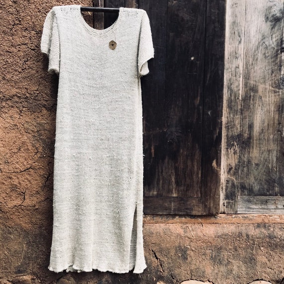 hemp cotton dresses Hmong Hill tribe dress