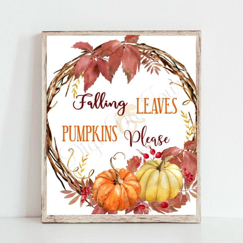 FARMHOUSE PRINTABLE Fall Printables Autumn Decor Fall - Etsy
