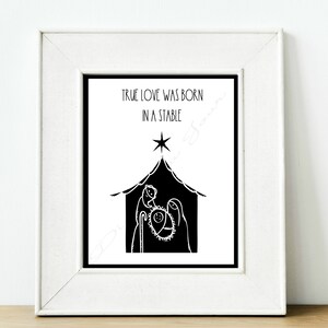 Christmas Printable, Instant Printable, Digital Download, Home Wall ...