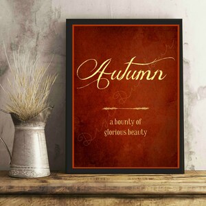 Autumn printables, Fall signs, Farmhouse printables, Thanksgiving, Harvest, Autumn Chalkboard Printable, Fall, Farm Sign, Autumn Sign