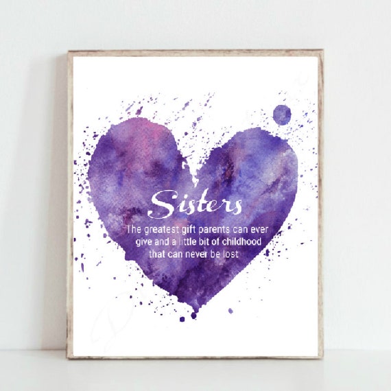 Sisters Printable Family Printable Sibling Printable Etsy Sisters Printable Family Printable Sibling Printable Etsy