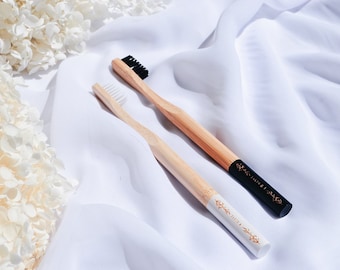 BAMBOO-Pinsel "Weiß/Schwarz"