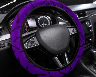 KEIAHUAN Sugar Skull Rose Print Steering Wheel Cover for Women Girl,Anti Slip and Sweat Absorption 15 inch Auto Car Wrap Cover,Universal Car Interior Accessories KEIAHUAN Sugar Skull Rose Print Steering Wheel Cover for Women Girl,Anti Slip and Sweat Absorption 15 inch Auto Car Wrap Cover,Universal Car Interior Accessories