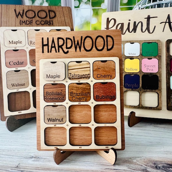 Painted Color Boards - Etsy