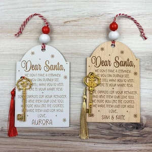 Santas magischer Schlüssel Ornament SVG-Datei | Schornstein Alternative (Digital)