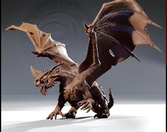 Blue Dragon Figure Etsy