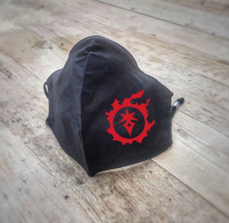 Customised Cotton Face Mask FFXIV Etsy