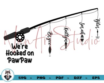 Download Hooked On Daddy Svg Etsy