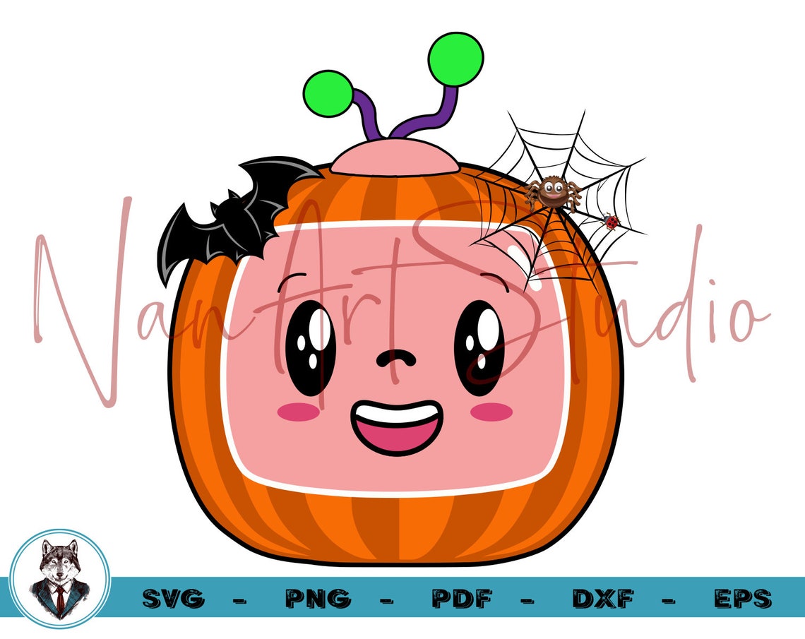 Cocomelon Svg Pumpkin Svg Halloween Svg Horror Clipart | Etsy Norway