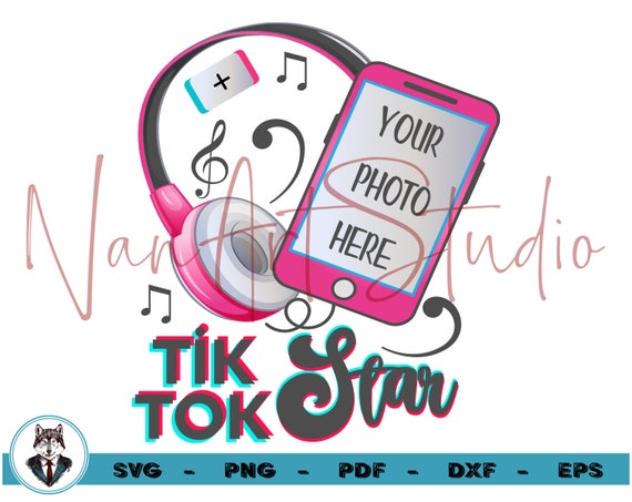 Tiktok Star T-shirt Svg Tiktok Cricut 