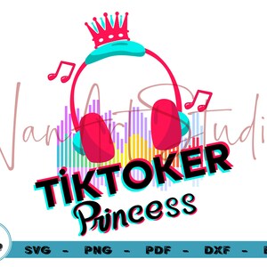 Free Free 90 Tiktok Birthday Princess Svg SVG PNG EPS DXF File