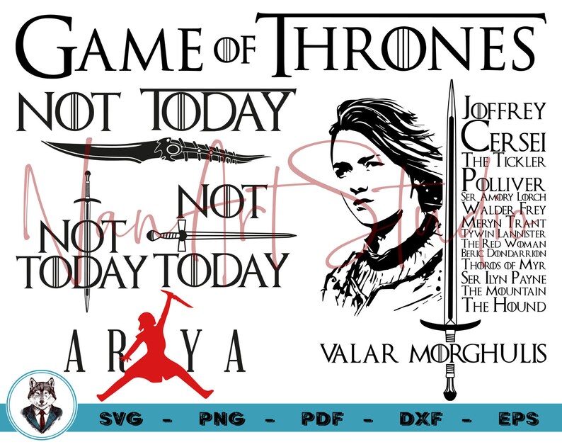 Download Lannister Svg Targaryen Svg Silhouette Cut Files Game Of Thrones Shirt Svg Design For Cricut Winter Is Coming Svg Arya Svg Clipart Dxf Clip Art Art Collectibles Deshpandefoundationindia Org