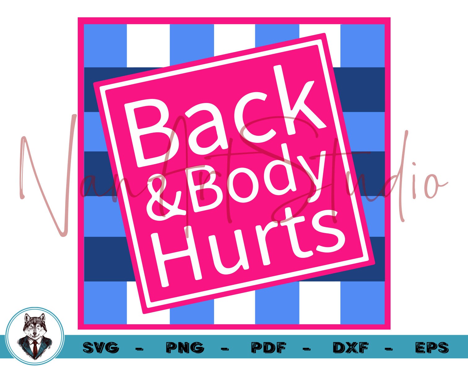 Back and Body Hurts Svg Funny Mom Svg Body Hurts Silhouette Etsy Canada