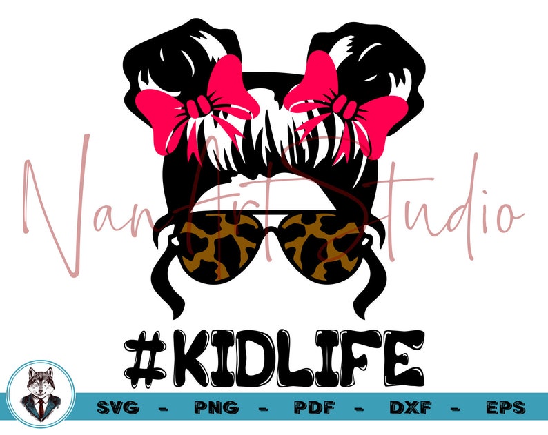 Download Kid Life Svg Aviator Glasses Svg Pink Leopard Svg Messy | Etsy
