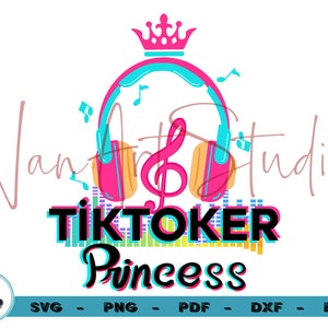 Free Free 60 Tiktok Birthday Princess Svg SVG PNG EPS DXF File