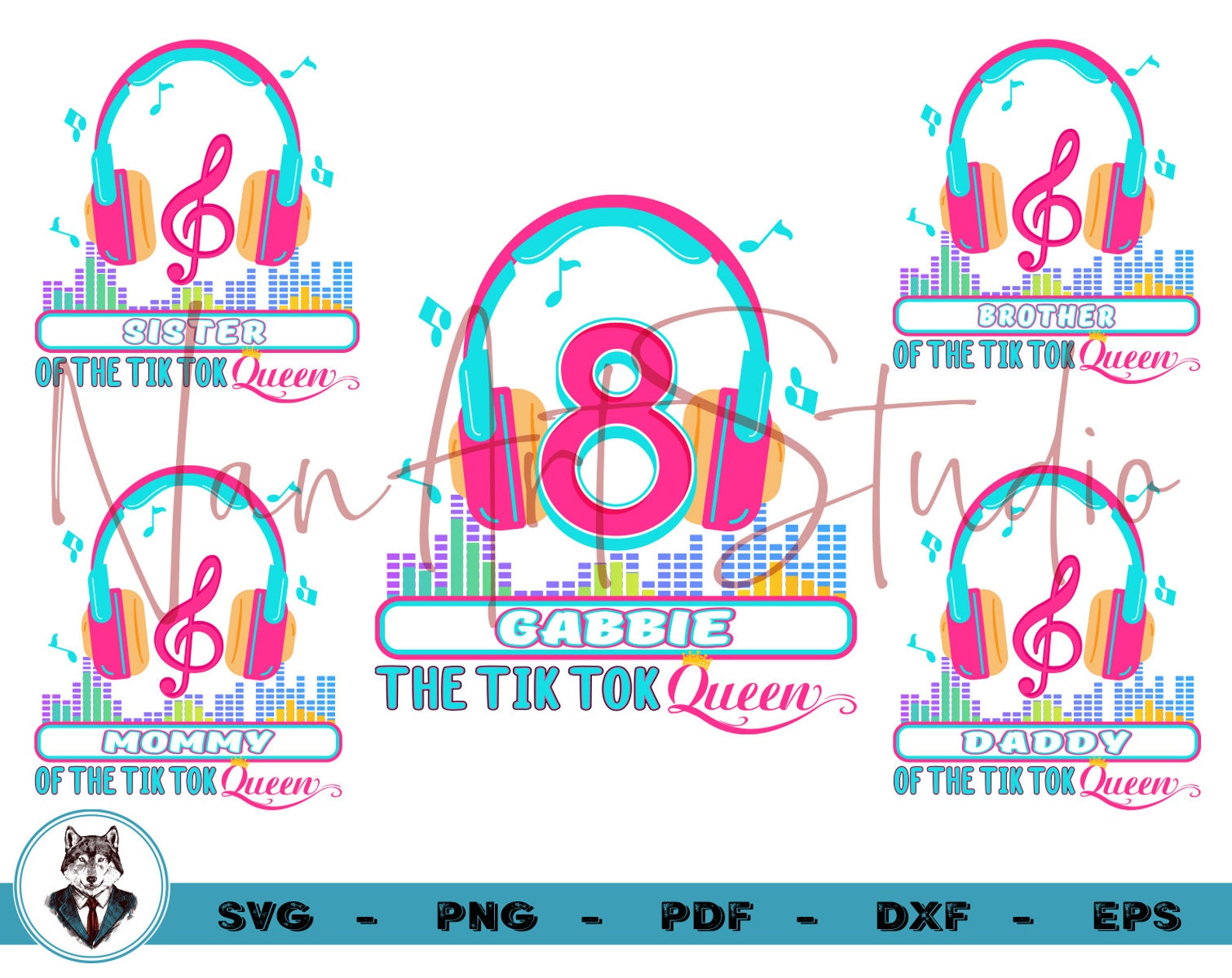 Free Free 327 Tiktok Birthday Princess Svg SVG PNG EPS DXF File