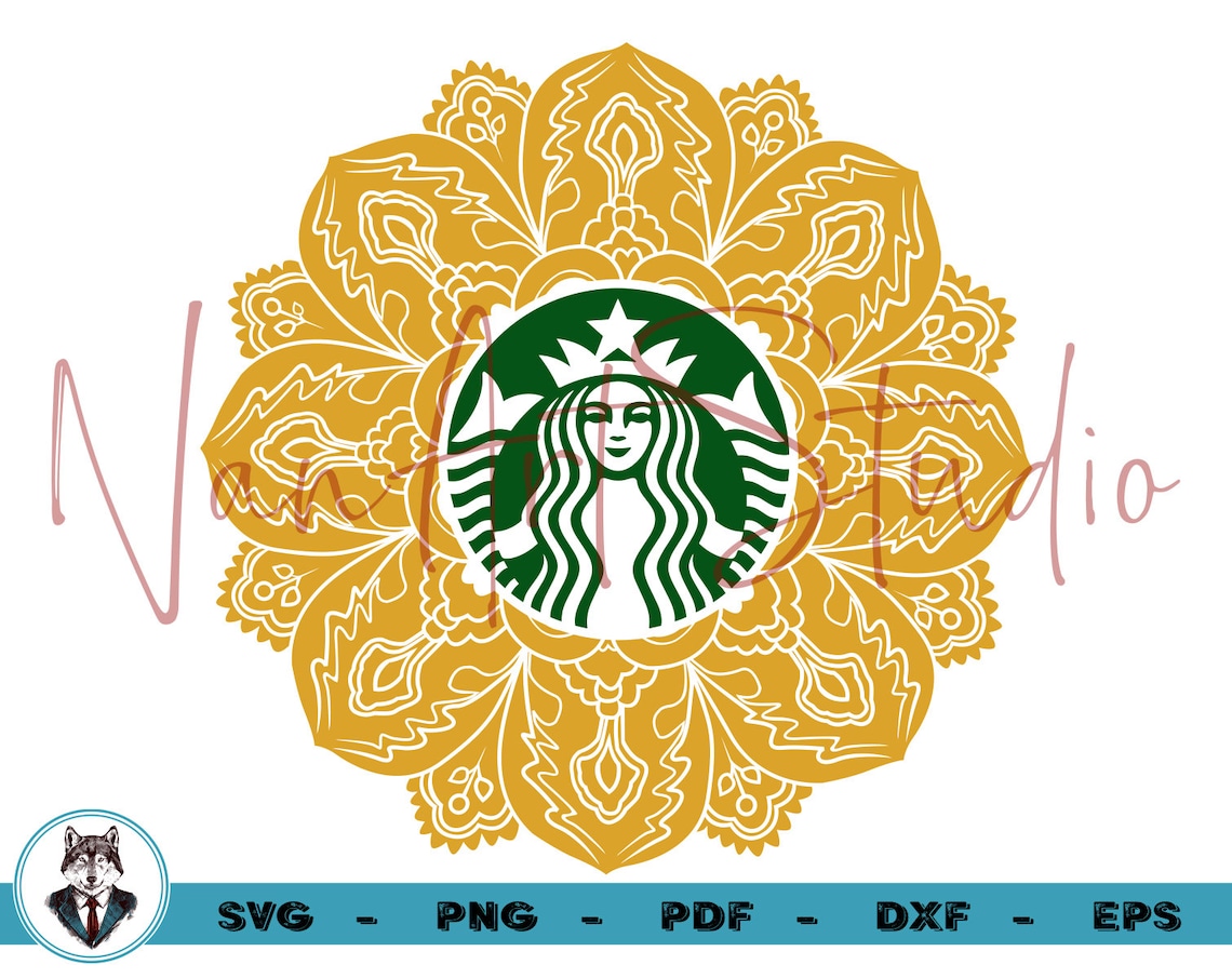 Starbucks Mandala Svg Starbucks Svg Tumbler Mug Starbucks | Etsy Canada